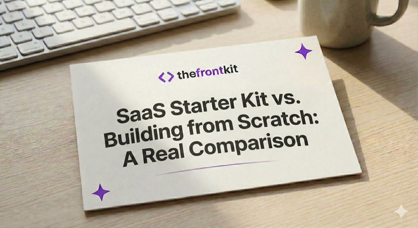 SaaS Starter Kit vs Building from Scratch